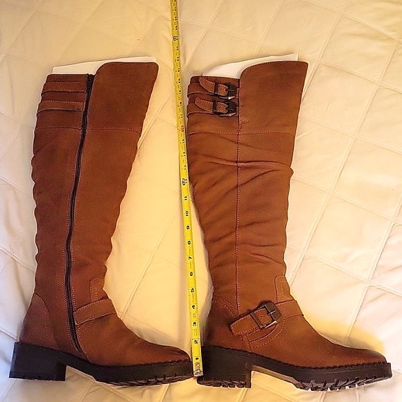 New Knee-high tall Boots, Brown, women, size 8, Vintage Foundry Co 14 - Picture 5 of 8